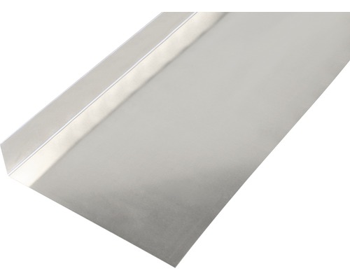 GAH.ALBERTS Gladde plaat gekant L-vorm 135x30 mm aluminium blank, 100 cm