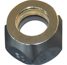Metalen moer met borgring