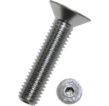 DRESSELHAUS Metaalschroef verzonken kop binnenzeskant 4x25 mm DIN 7991 RVS A2, 100 stuks