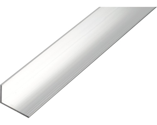 GAH.ALBERTS Hoekprofiel 25x15x1,5mm aluminium 100 cm Hoekprofiel van metaal