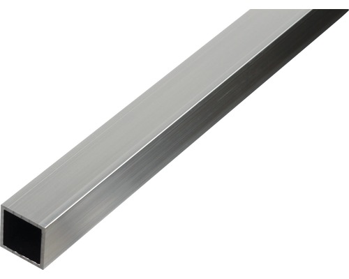 GAH.ALBERTS Vierkante buis 40x40x2 mm aluminium blank, 100 cm Vierkant aluminium profiel