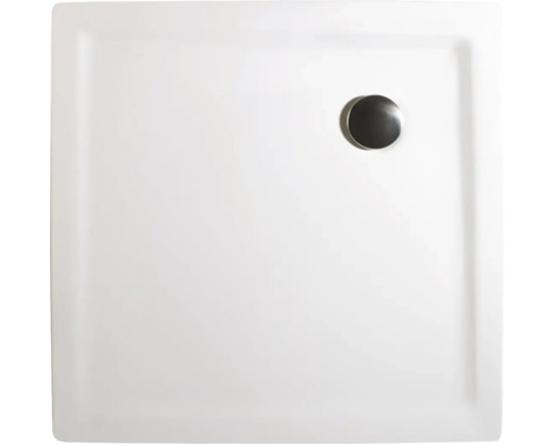 Vierkante douchebak met afvoer