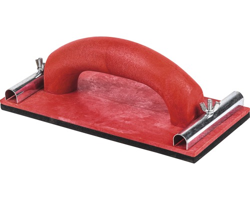 Handschuurmachine met handgreep, spaninrichting en schuuroppervlak