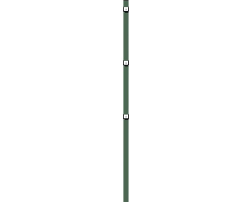 GAH.ALBERTS Paal voor dubbele staafmatten groen 6x4x225 cm (inclusief montagetoebehoren)
