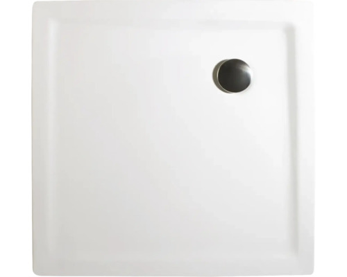 Vierkante douchebak met afvoer