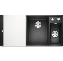 Spoelbak met afdruiprek en snijplank