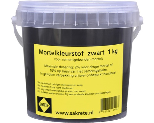 SAKRETE Mortel kleurstof zwart 1 kg-0