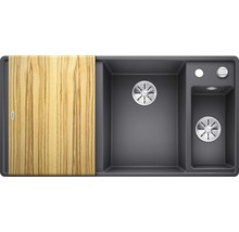 Keuken spoelbak met spoelbak, afdruiprek en snijplank