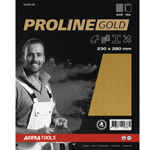 PROLINE GOLD Schuurpapier vellen P240 set à 10 stuks