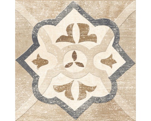 Decoratieve tegel met geometrisch patroon