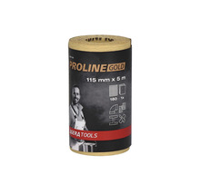 Proline Gold schuurpapierrol, 115 mm x 5 m