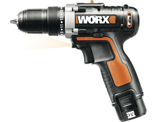 Accuboormachine van het merk Worx met 12 volt