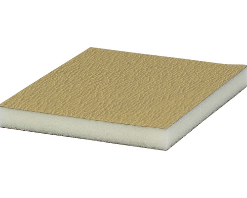 Geluidsisolatieplaat van schuim met bekleding