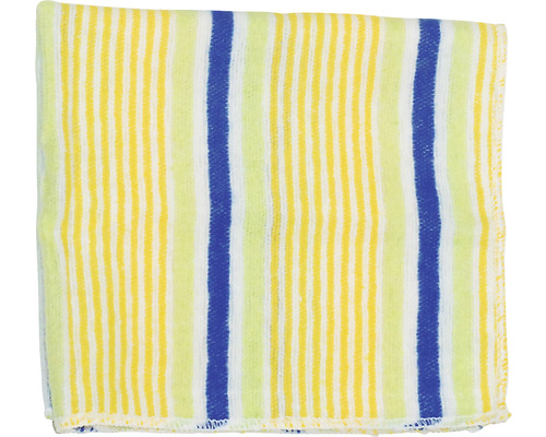 Gebreide washand met streepmotief