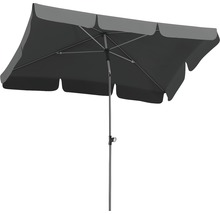 SCHNEIDER Parasol Locarno antraciet 180x120 cm