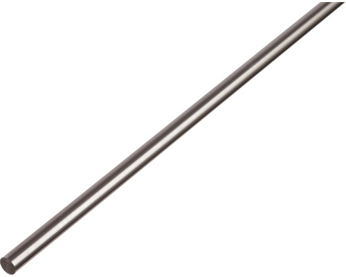 KAISERTHAL Ronde stang Ø 8 mm RVS onbehandeld, 100 cm Ronde metalen staaf