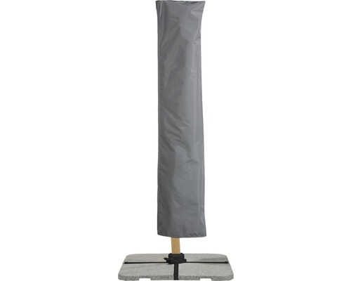 Parasolhoes op een parasolvoet