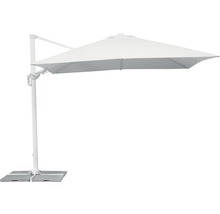 Vrijhangende parasol met betonnen voet voor buiten