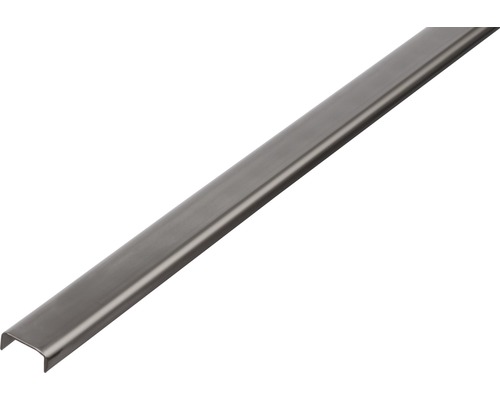 KAISERTHAL U-profiel 10x16x10x1,5 mm RVS 200 cm Metalen profielrail