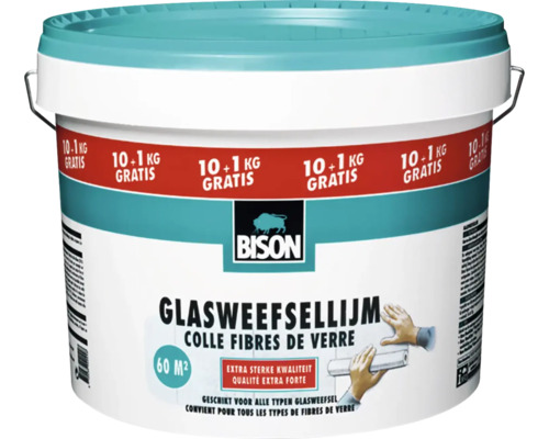 BISON Glasweefsellijm emmer 10 + 1 kg