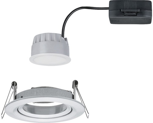 Plafondinbouwspot met ledmodule en aansluitdoos