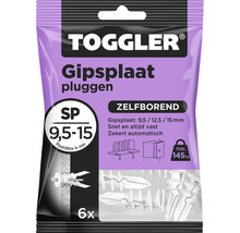 TOGGLER Gipsplaatplug SP materiaaldikte 9,5-15 mm, 6 stuks-thumb-2