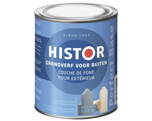 HISTOR Perfect Base Grondverf voor buiten grijs 750 ml