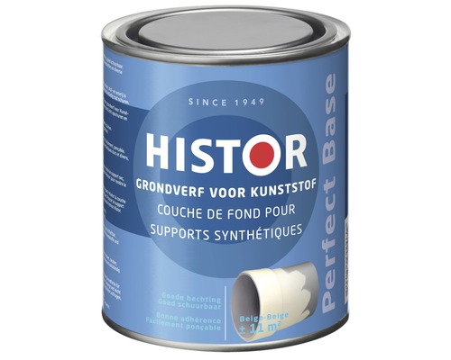 HISTOR Perfect Base Grondverf voor kunststof beige 750 ml