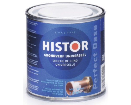 HISTOR Perfect Base Grondverf universeel wit 250 ml Pot universele grondverf
