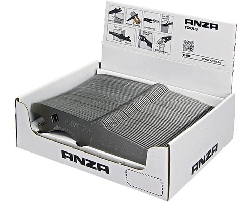 Anza verfroller schraper in kartonnen doos