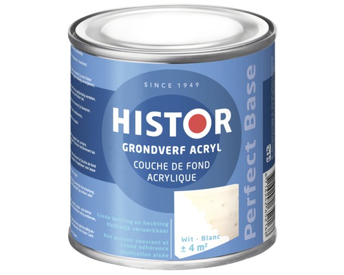 HISTOR Perfect Base Grondverf acryl wit 250 ml