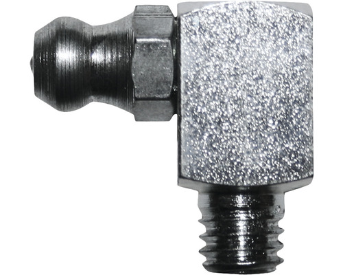 DRESSELHAUS Smeernippel 8x1x3 mm vernikkeld, 50 stuks Haakse smeernippel met schroefdraad