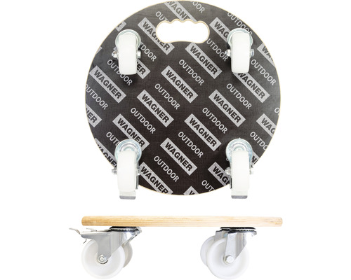 Wagner Outdoor rolplank met handgreep en wielen