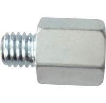 Metalen adapter met mannelijke schroefdraad