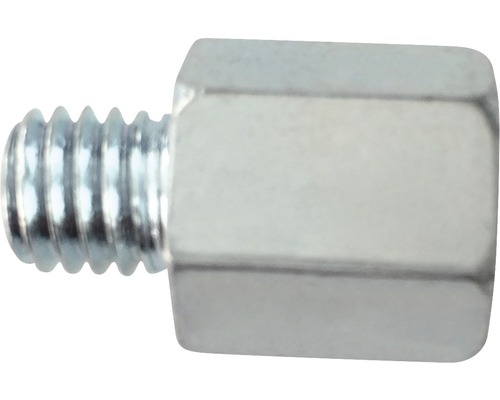 Metalen adapter met mannelijke schroefdraad