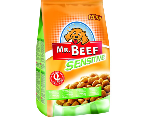 MR. BEEF Hondenvoer Sensitive droog 15 kg MR. BEEF Hondenvoer Sensitive droog 15 kg