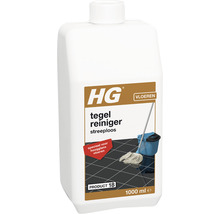 HG tegelreiniger streeploos in een fles van 1000 milliliter