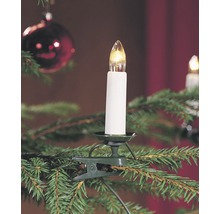 Kerstboomkaars met clip voor bevestiging aan de kerstboom