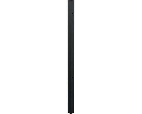 GAH.ALBERTS Paal met ophanging voor Chaussee/Circle/Guardian zwart 6x6x170 cm Schuifdeur van houtmateriaal