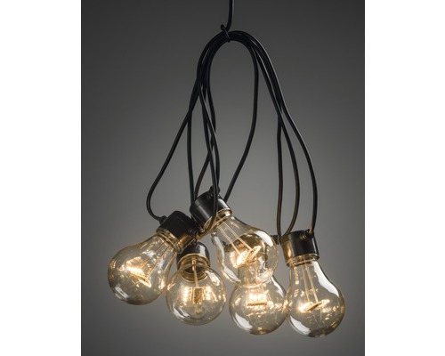 KONSTSMIDE Feestverlichting LED lichtsnoer met 20 lampjes amber