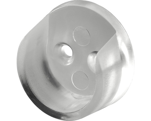 HETTICH Kastroedehouder Ø 20 mm transparant, 30 stuks Metalen kledingroedesteun