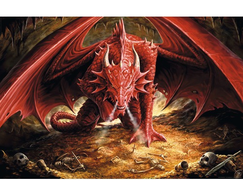 REINDERS Poster Anne Stokes - Dragons Liar 61x91,5 cm