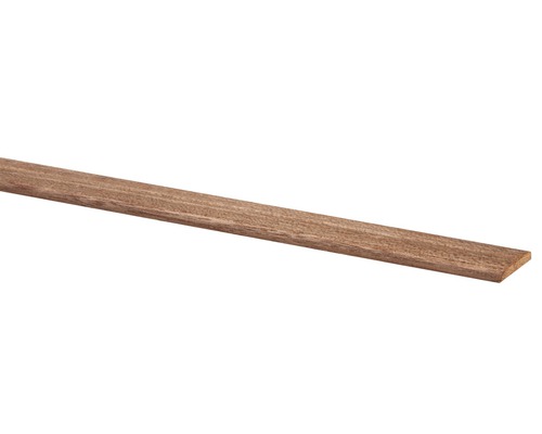 Afdeklijst hardhout (b x d x l) 30 x 4 x 2700 mm Houten lat