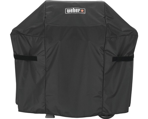 Zwarte barbecuehoes met Weber logo
