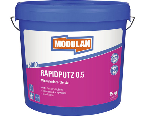 MODULAN 5000 Rapidputz korrelgrootte 0,5 mm 15 kg