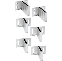 ELEPHANT T-beslag aluminium t.b.v WPC/ALU schutting per 6 stuks-thumb-0 ELEPHANT T-beslag aluminium t.b.v WPC/ALU schutting per 6 stuks-thumb-0