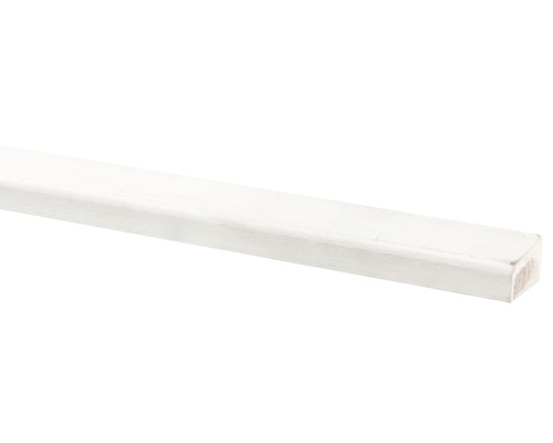 Glaslat hardhout gegrond wit (b x d x l) 28 x 17 x 2700 mm Houten lat