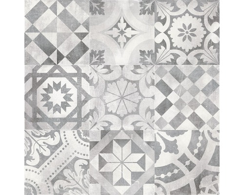 Wand- en vloertegel Newstreet decor twenties 60x60 cm Decoratieve tegel met diverse ornamenten