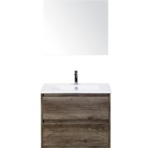 Wastafelcombinatie met spiegel, wastafel en onderkast