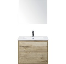 Wastafelmeubel met spiegel voor de badkamer